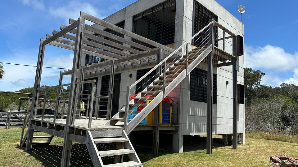 Funcional casa frente al mar en Santa Monica