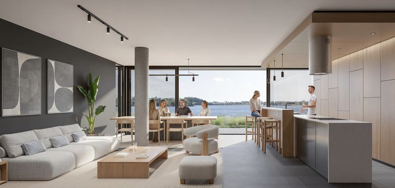Rowing, a orillas del lago